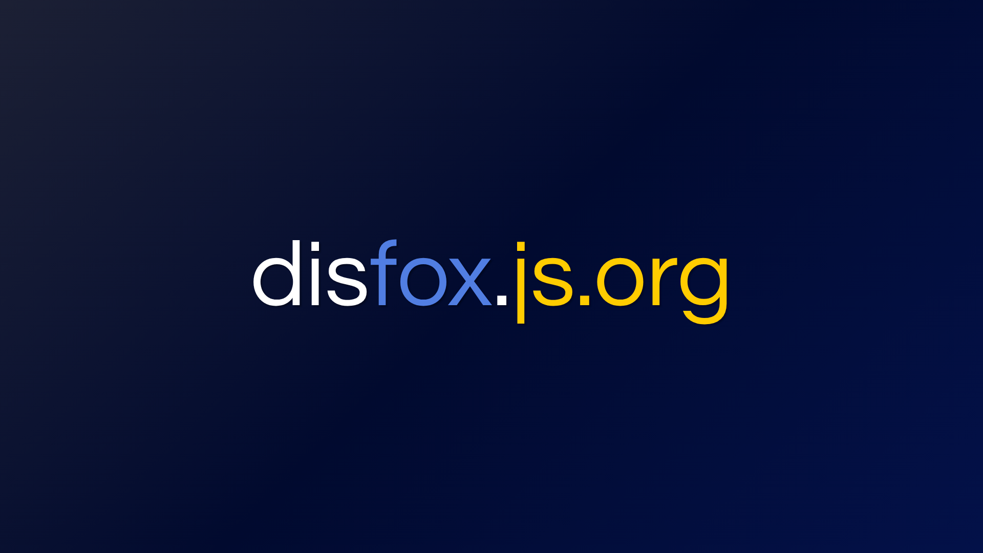 Logotipo do Disfox Site